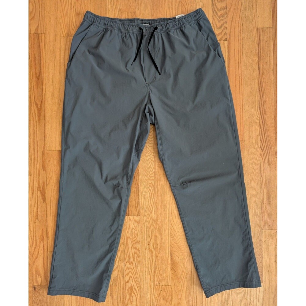 Mountain Hardwear OM9359 Mens Outdoor Hiking Grayish Green Pull-On Pants 2XL